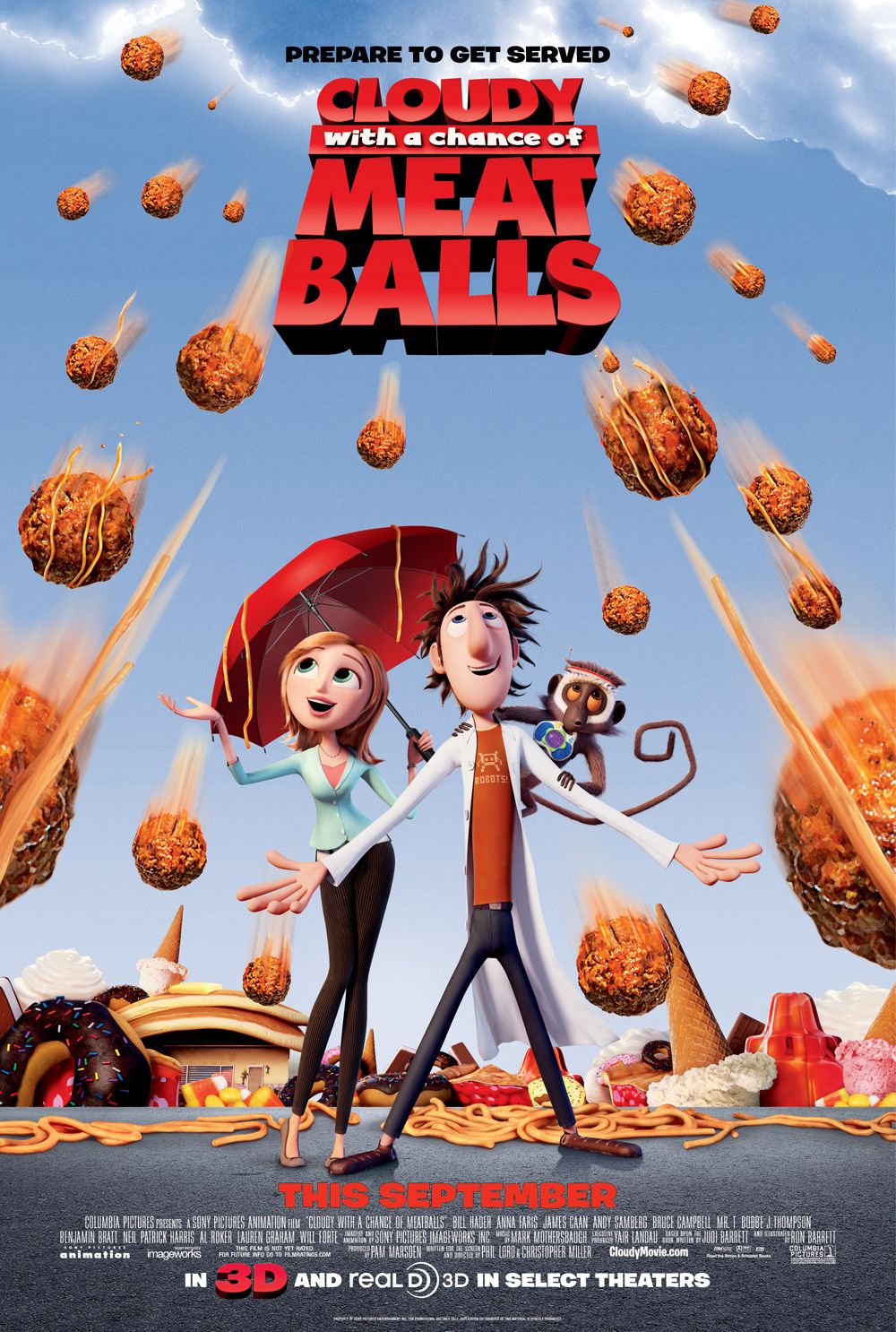 2009 Cloudy With A Chance Of Meatballs