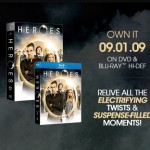 HEROES SEASON 3 is out on Blu-Ray and DVD Today! Enter to win a FREE copy!