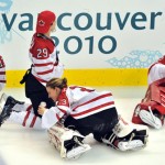 Womens Hockey Canada Gold Medal Celebration Drinking Smoking 7