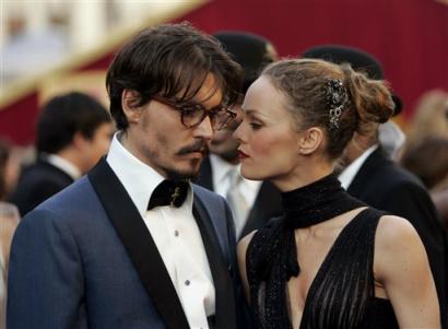 johnny depp and his wife. Johnny Depp and his longtime