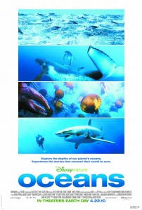 Disneynature Oceans Movie Earth Day 2010 Poster