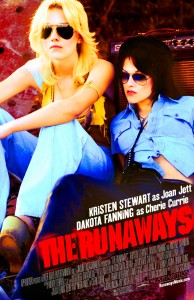 The Runaways Kristen Stewart Dakota Fanning Movie Poster