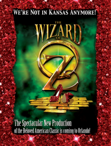 The Wizard of Oz Broadway National Tour Poster