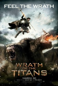 Wrath of the Titans Movie Poster Large Sam Worthington