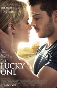 Zac Efron The Lucky One Movie Poster Large