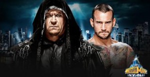 THE UNDERTAKER VS. CM PUNK WWE Wrestlemania PPV