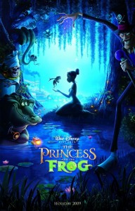 disney the princess and  the frog poster