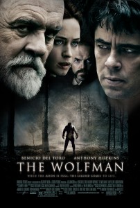 The Wolfman Anthony Hopkins Benicio Del Toro February 2010