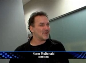 Comedian Norm McDonald (SNL) Chooses Super Bowl 44 Winner with Charlie the Tortoise from Petropolis