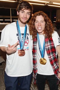 Scotty Lago and Shaun White Medal at 2010 Winter Olympics