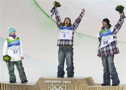 Shaun White Wins Halfpipe Gold at 2010 Olympics in Vancouver