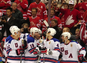 Team USA vs Canada Gold Medal Hockey Championship Winter Olympics