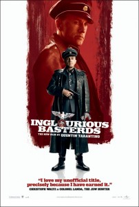 Inglorious Basterds Movie Poster Christoph Waltz Best Supporting Actor