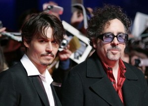 Johnny Depp and Tim Burton Success Alice in Wonderland