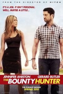 The Bounty Hunter Gerard Butler and Jennifer Aniston Poster