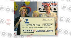 Christopher Shaw Missouri Lottery Winner Jackpot Powerball