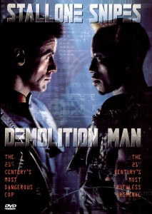 Demolition Man Movie Poster Stallone Snipes