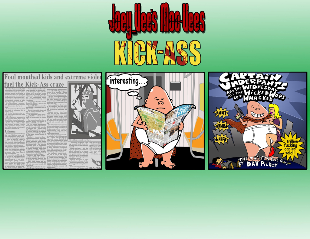 Joey Vee Kick-Ass Comic Book Download