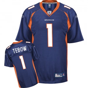 Tim Tebow 2010 Draft Denver Broncos NFL Jersey Reebok