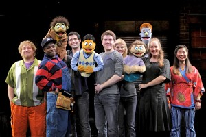 Cast of Avenue Q National Touring Company 2010 St Louis