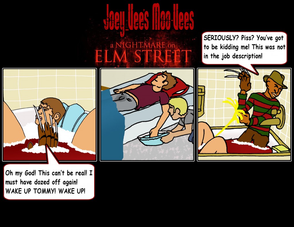 Joey Vee Nightmare Elm Street Remake Comic