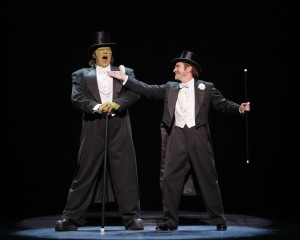 Roger Bart and Shuler Hensley in Young Frankenstein National Tour