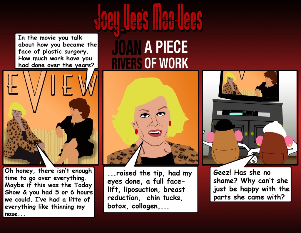 Joey Vee Joan Rivers Movie Comic Book
