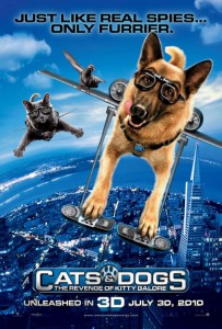Cats and Dogs Revenge of Kitty Galore 3D Movie Poster
