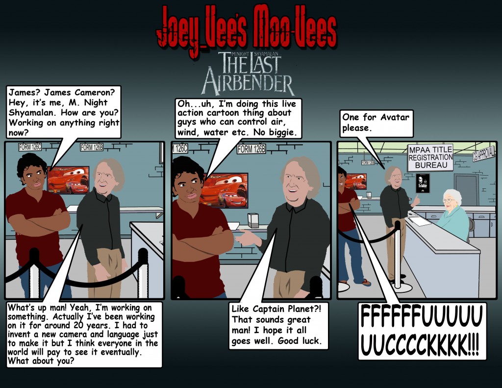 Joey Vee Last Airbender Comic