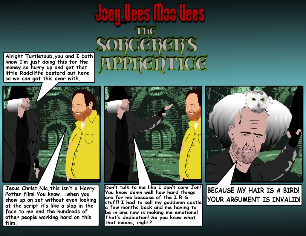 Joey Vee Sorcerers Apprentice  Hair Bird Comic
