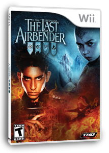 Last Airbender Videogame Wii 3D Shadow Last Airbender Videogame Wii 3D Shadow