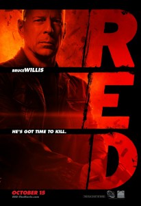 Red Movie Poster Bruce Willis