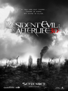 Resident Evil Afterlife 3D Poster