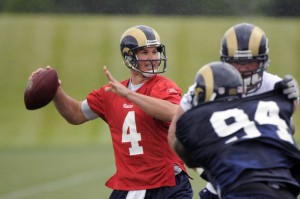 A.J. Feeley of the St. Louis Rams