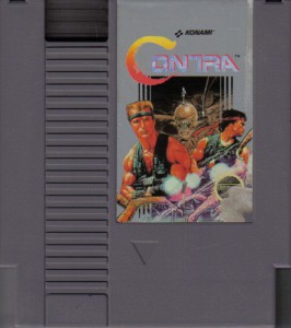 Contra NES Nintendo Entertainment System Cartridge