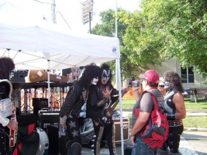 Kiss Army at Decatur Celebration 2010