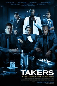 Takers Movie Poster TI Chris Brown