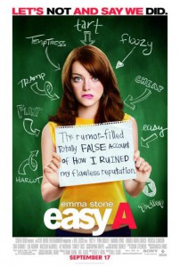 Easy A Movie Poster Emma Stone
