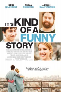 It's Kind of a Funny Story Movie Poster Zack Galifanakis