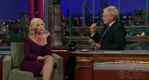 Katherine Heigl Electronic Cigarette on Letterman