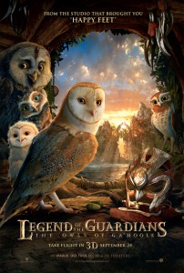 Legend of the Guardians The Owls of GaHoole movie poster