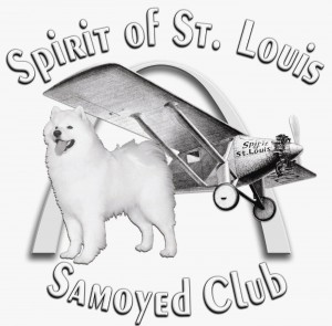 Spirit of St. Louis Samoyed Club Logo