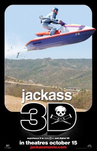 Jackass 3D Movie Poster Johnny Knoxville Jetski