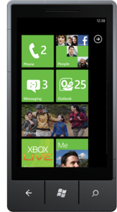 Windows Mobile 7 Home Screen