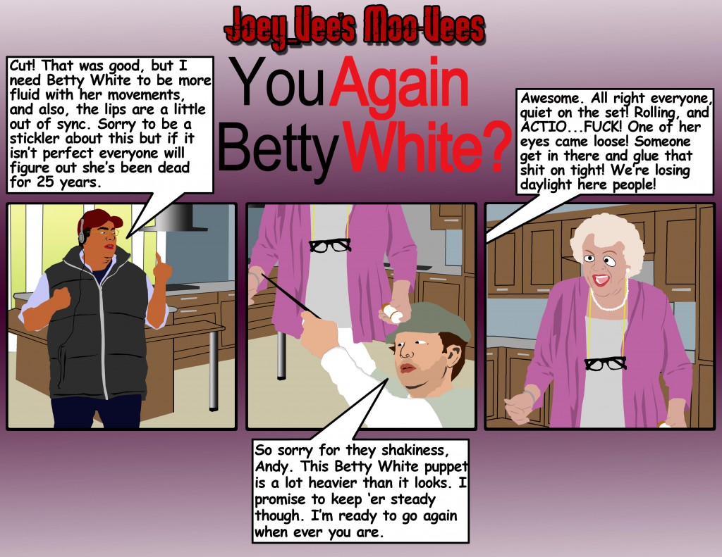 You Again Betty White Comic Strip