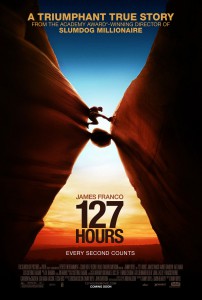 127 Hours Movie Poster James Franco