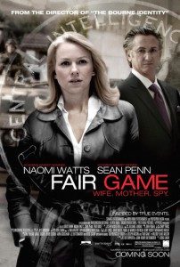 Fair Game Movie Poster Sean Penn Naomi Watts