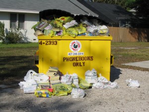 Phonebooks Only Dumpster MO