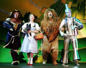 Wizard of Oz National Tour Toto Dorothy Scarecrow Lion Tinman