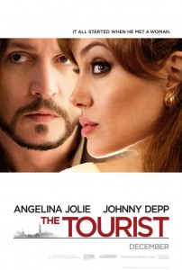 Angelina Jolie Johnny Depp The Tourist Movie Poster